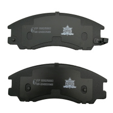 Auto brake system parts semimetal brake pad for Mercedes MP2 MP3 4140K WVA29087
